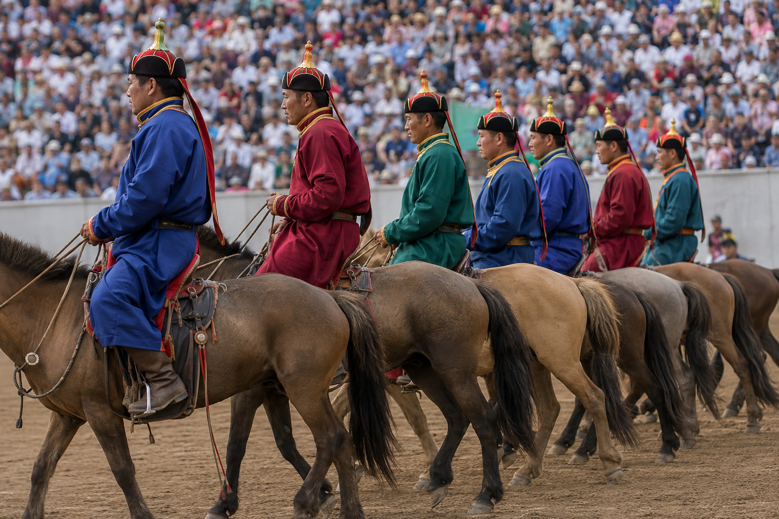 Naadam Festival Opening, Mongolia