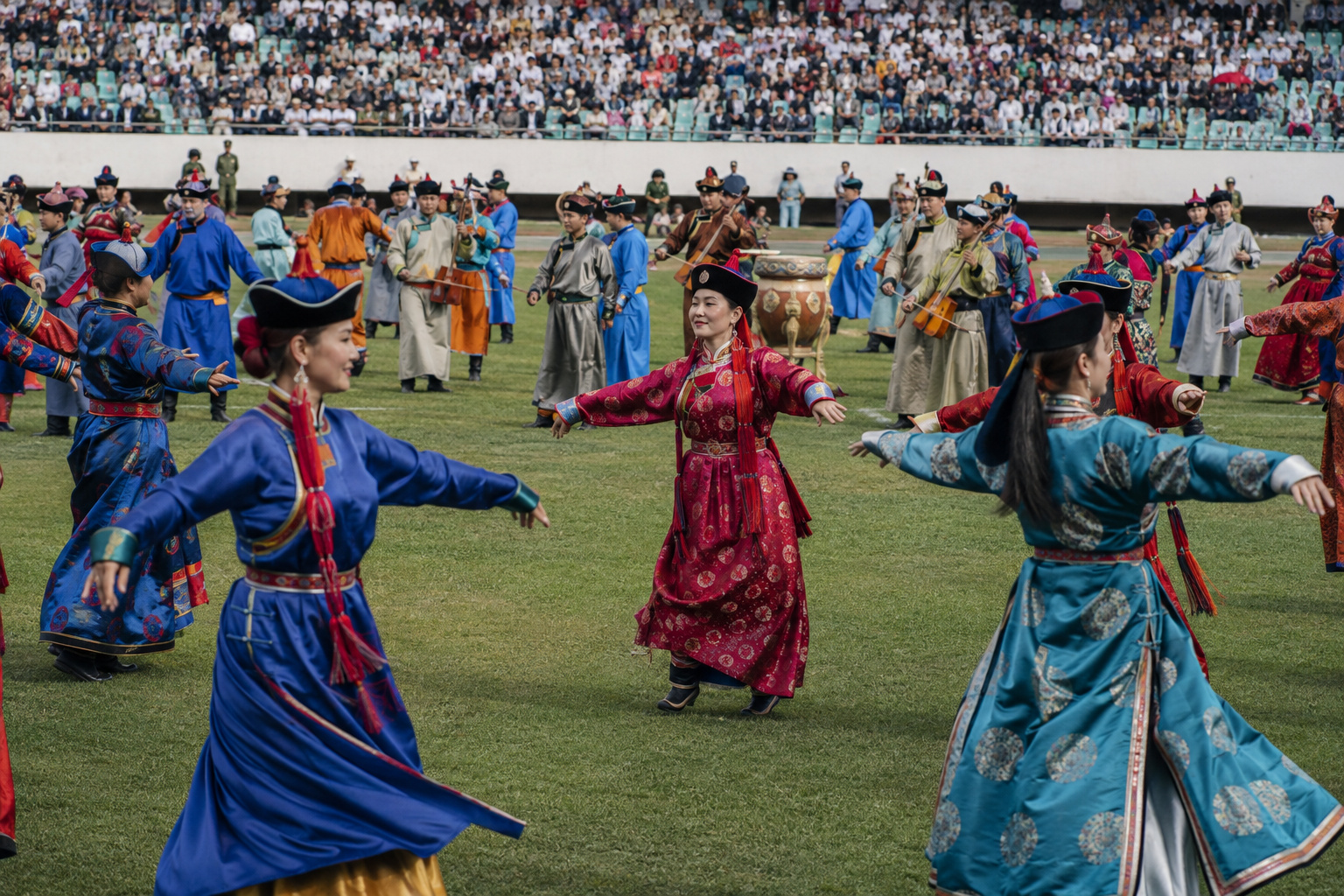 Return to UB: Naadam Opening, Mongolia