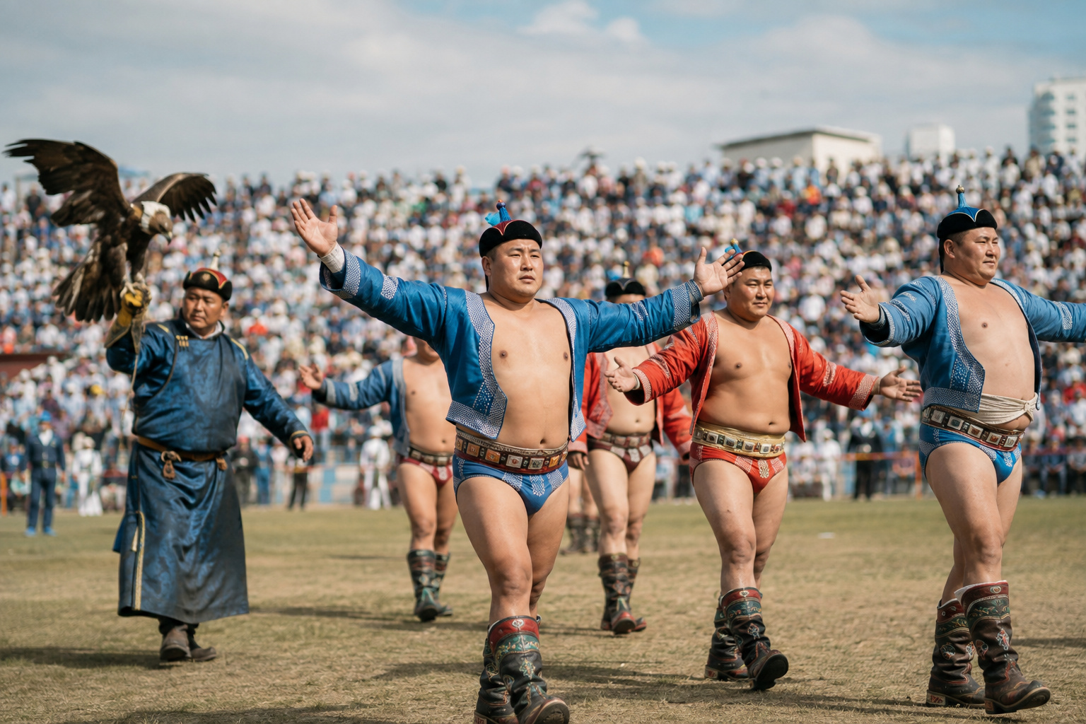 Naadam Festival Opening, Mongolia