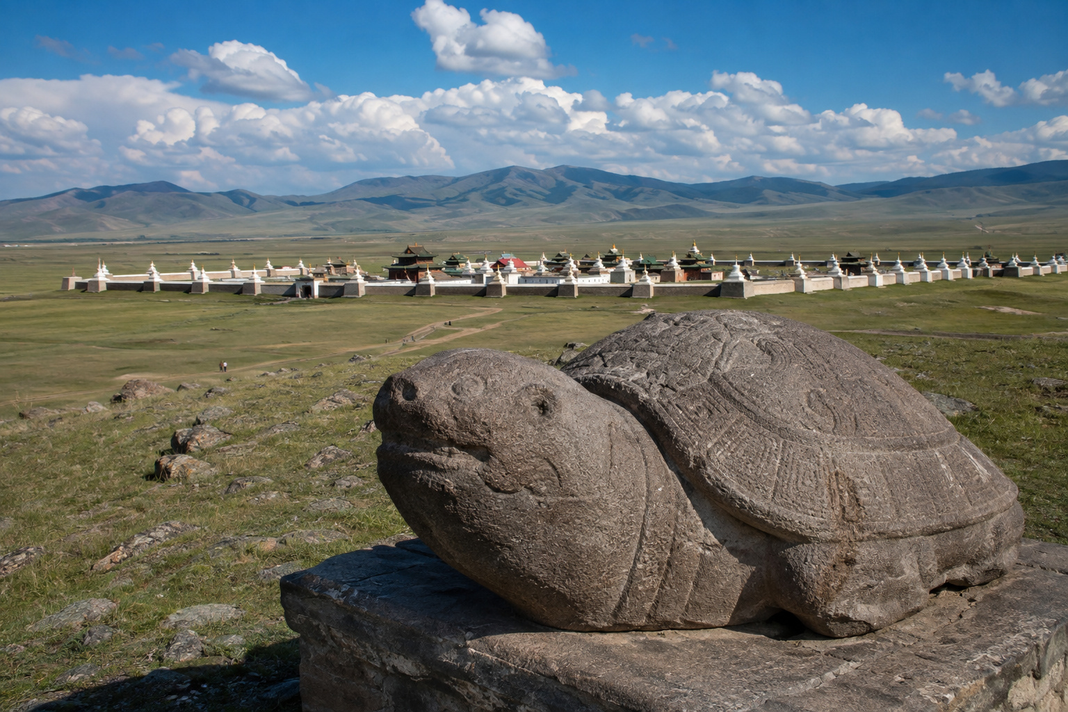 Drive to Karakorum, Mongolia