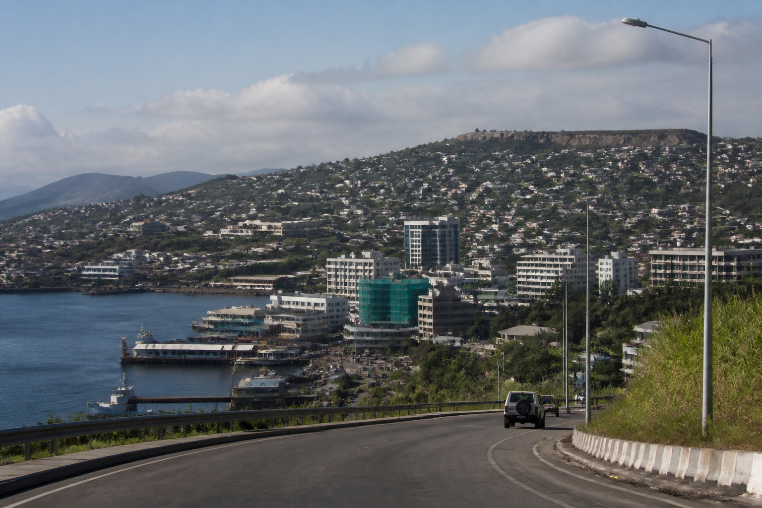 Port Moresby · arrival