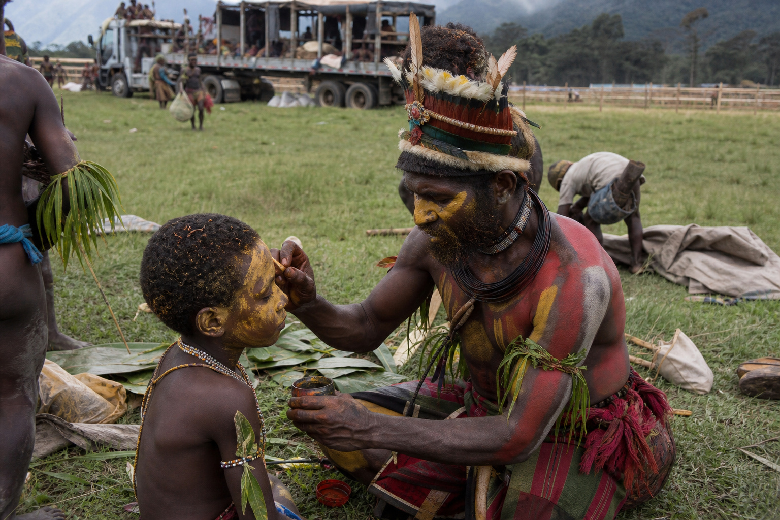 Mount Hagen Show · day one
