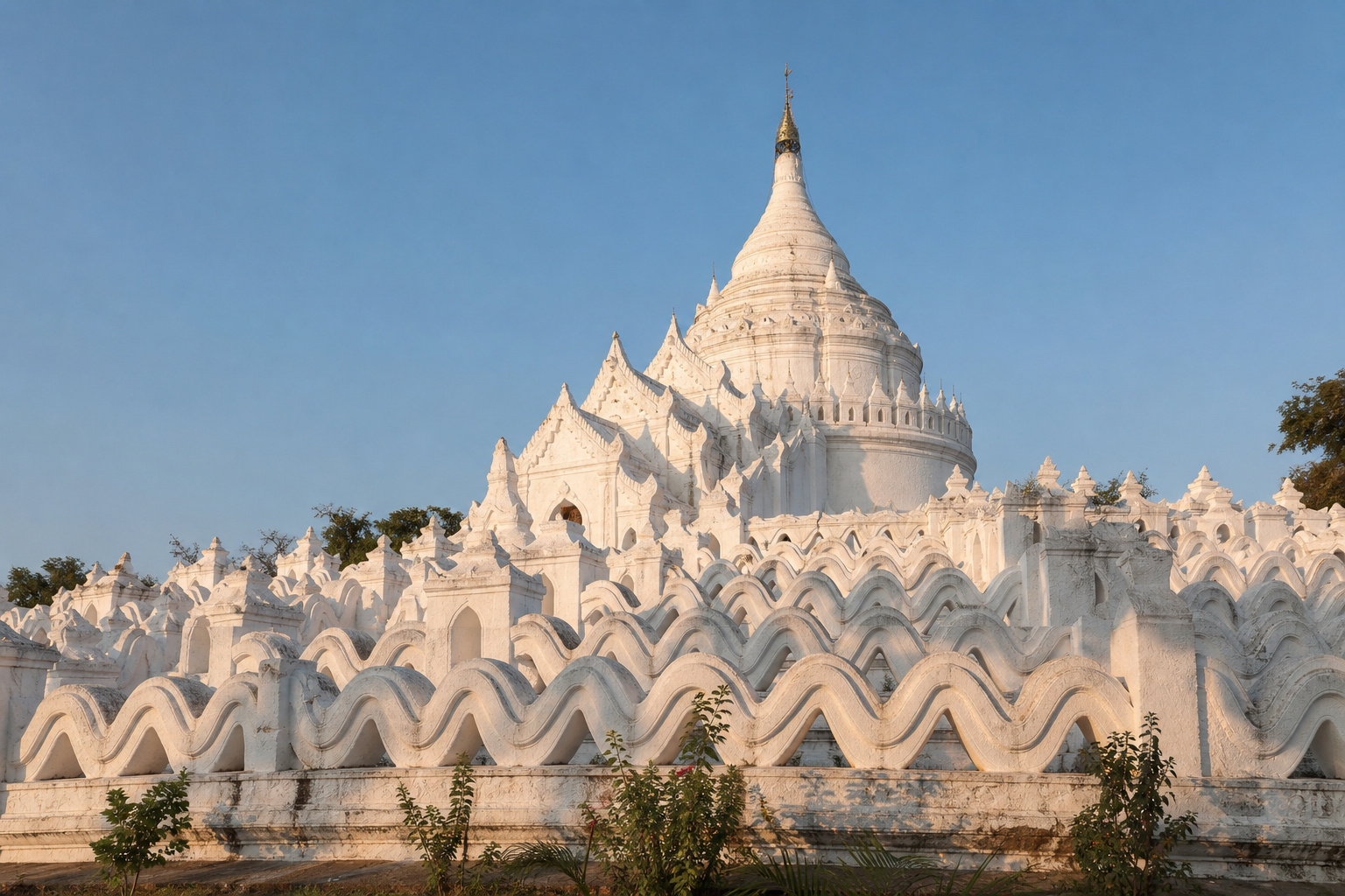 Myanmar Hsinbyume Pagoda