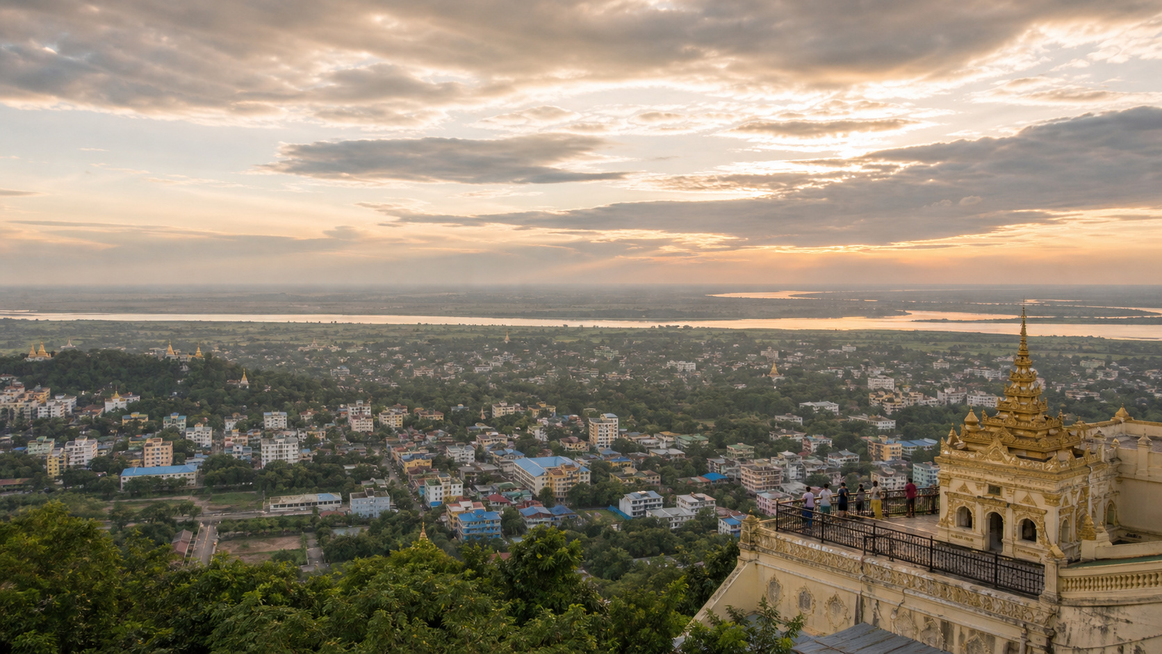 Myanmar Mandalay Hill View