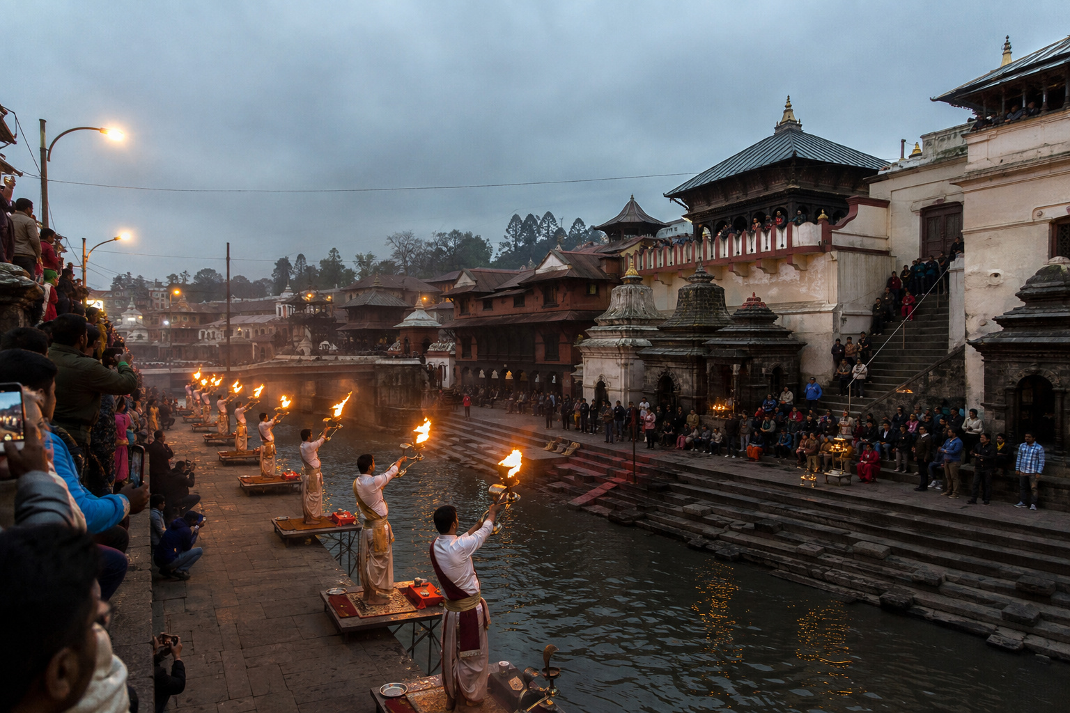 Kathmandu · Durbar Square, Swayambhunath and Pashupatinath