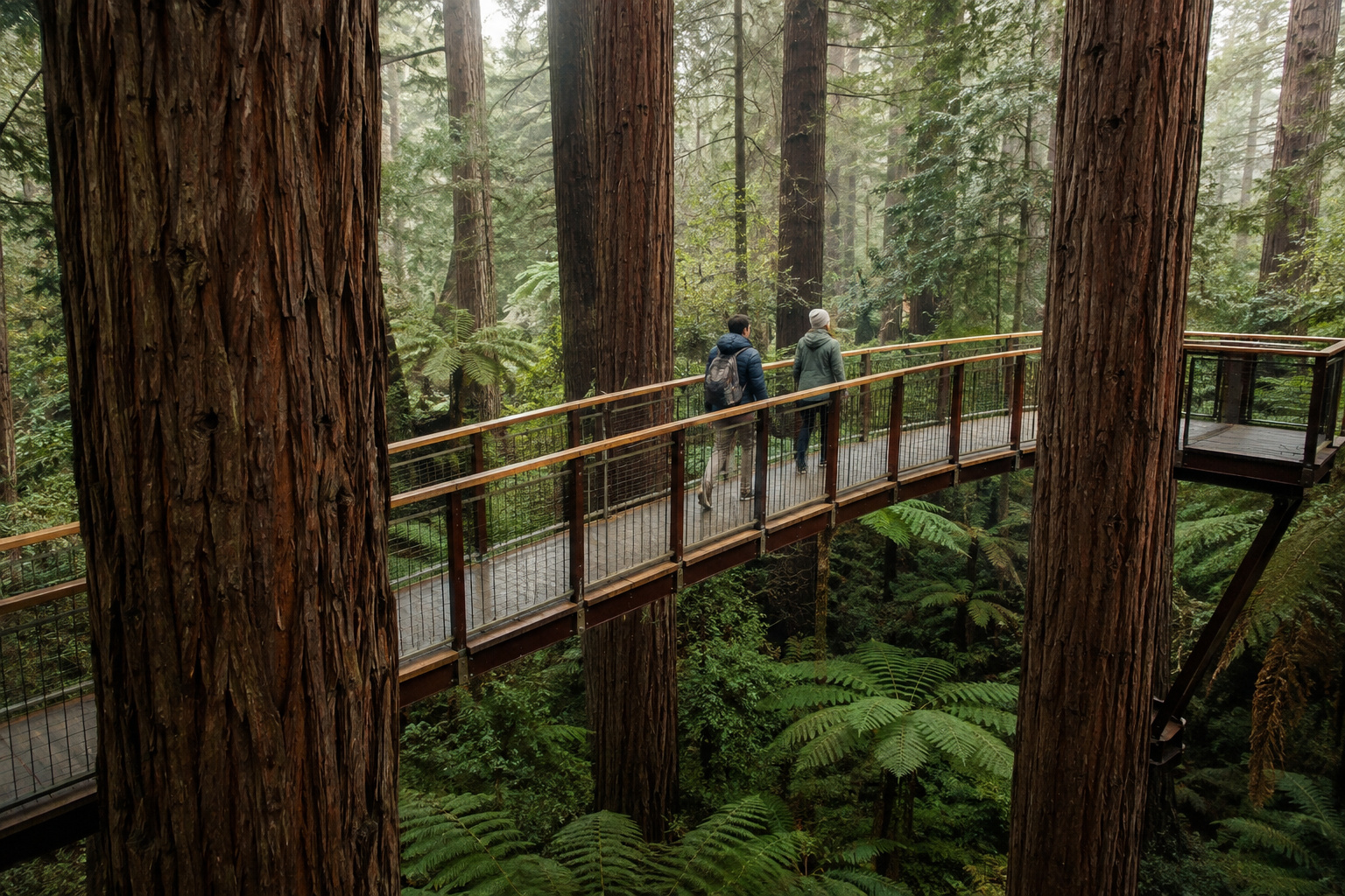 Rotorua · redwoods, lakes & the hāngī night