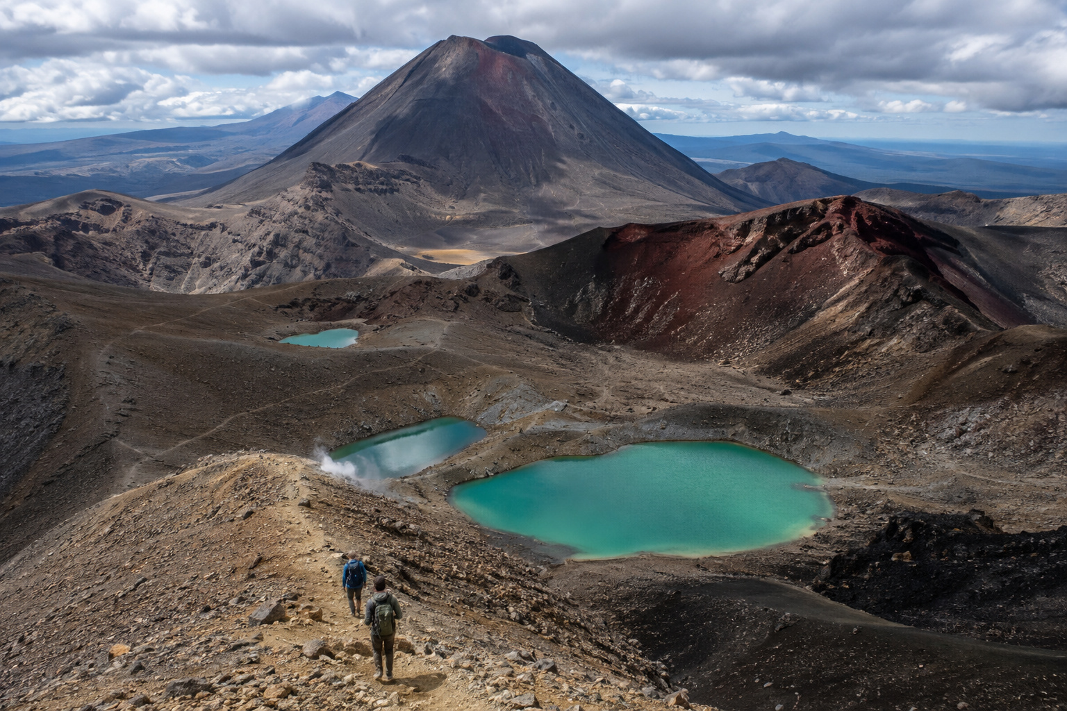The Tongariro Alpine Crossing