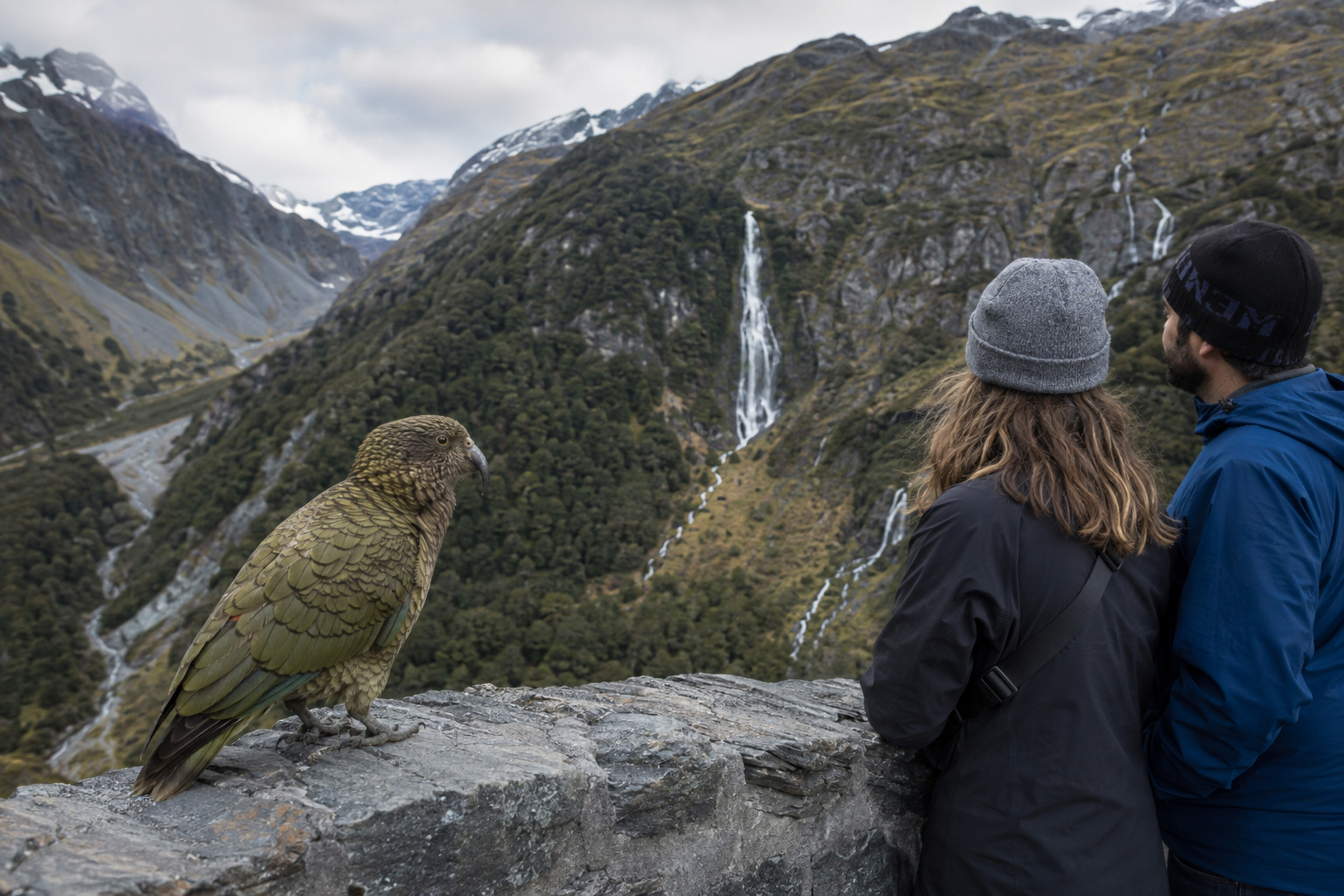 Arthur's Pass → Christchurch · departure