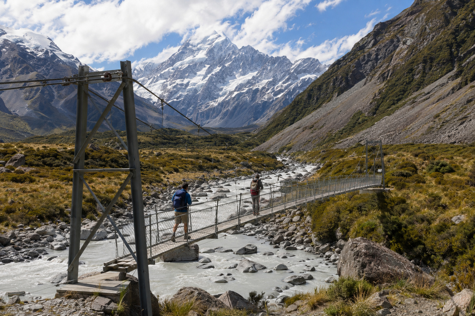 Aoraki/Mount Cook · the Hooker Valley