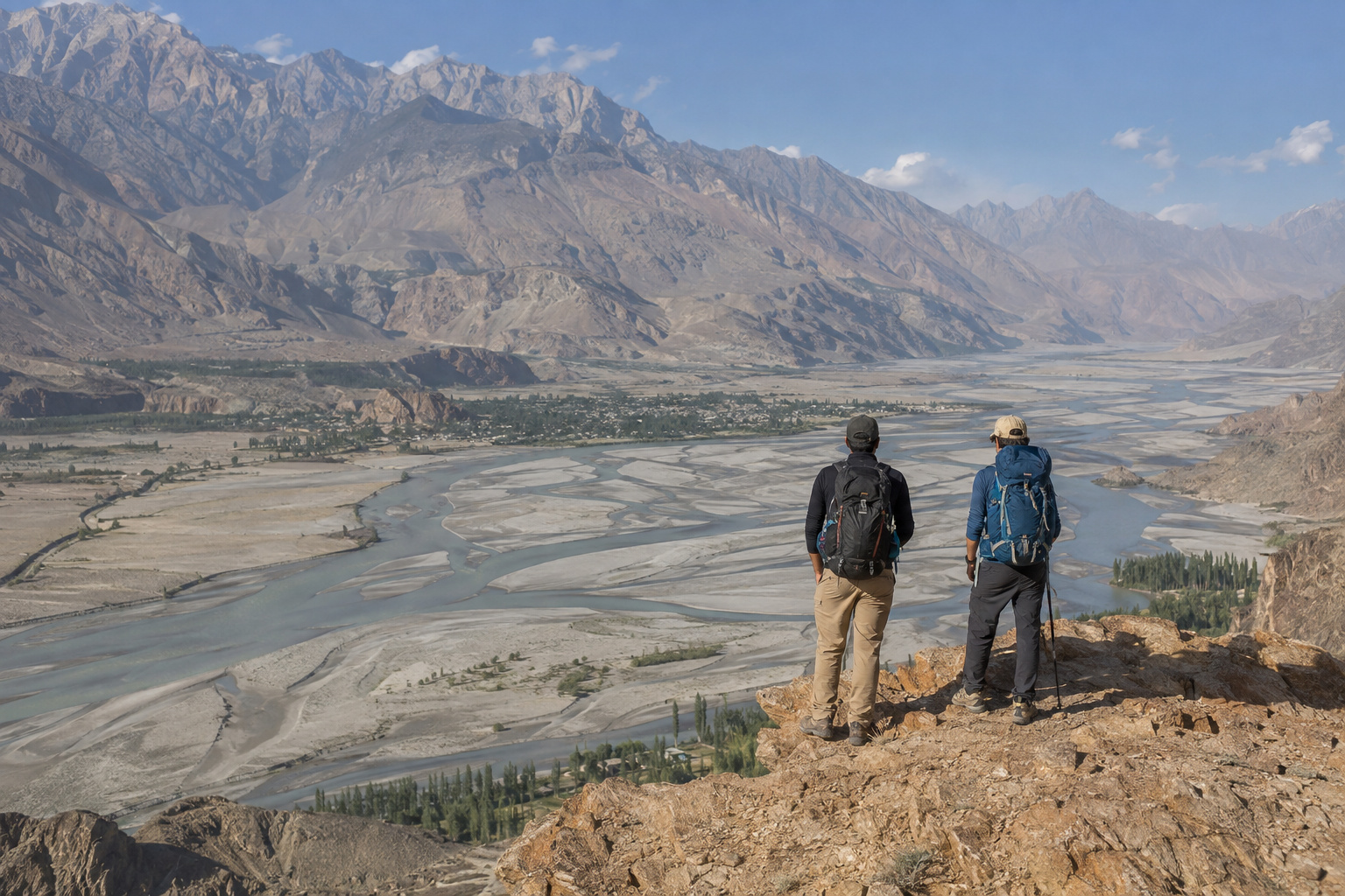 Flight to Skardu