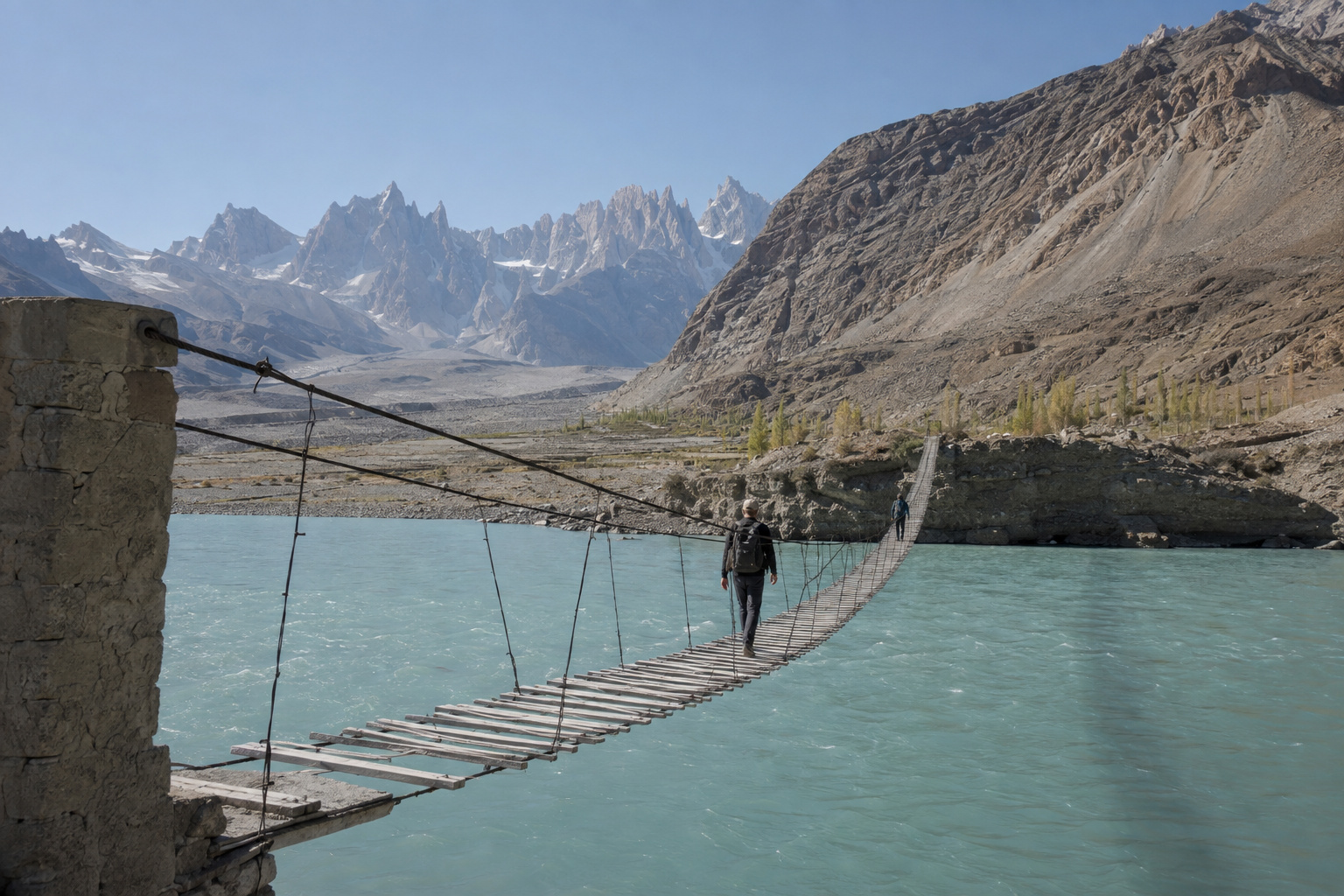 Attabad Lake and Passu