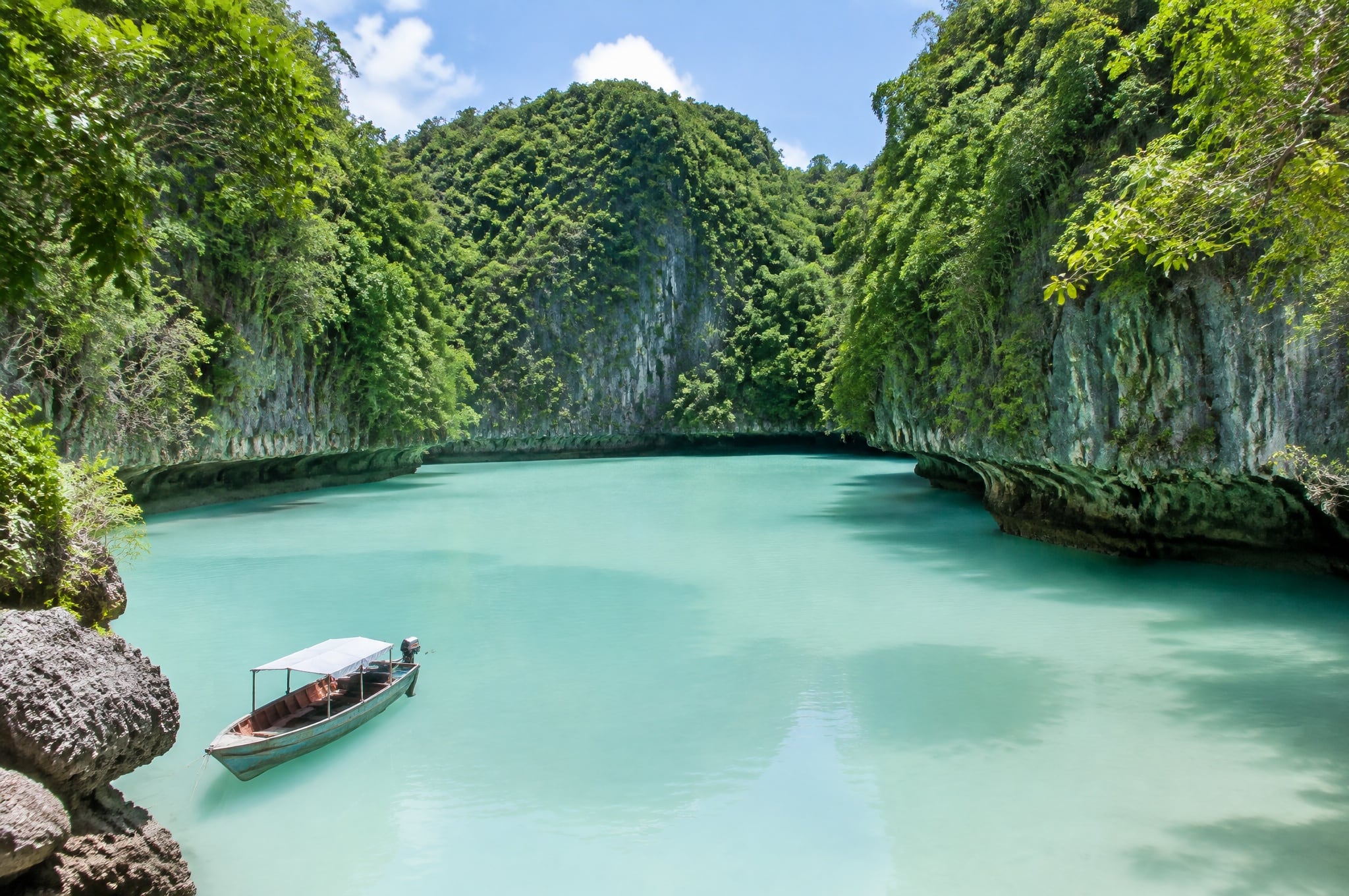 The Milky Way lagoon in Palau's Rock Islands