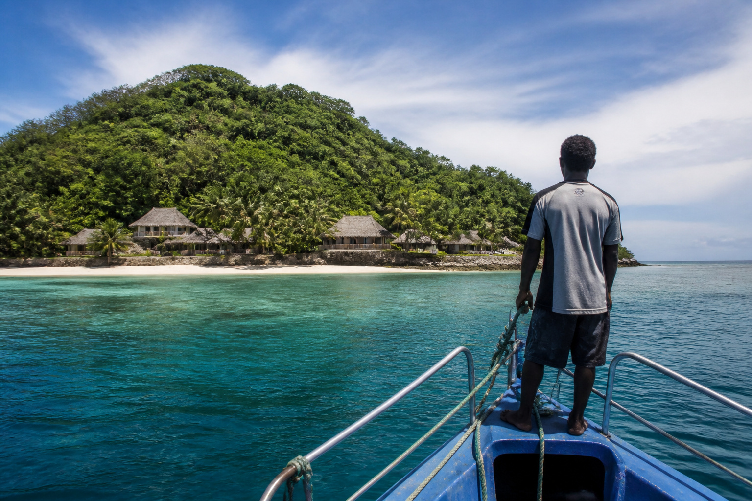 Arrive Port Moresby · Loloata Island