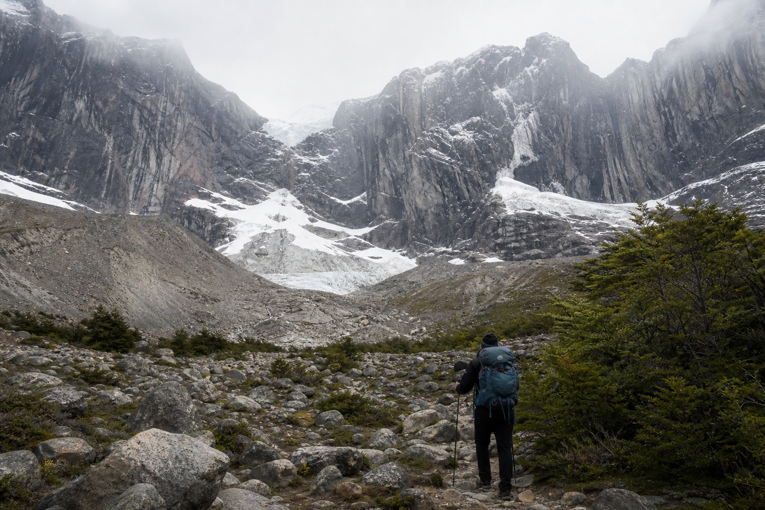 The French Valley · the amphitheatre → Los Cuernos