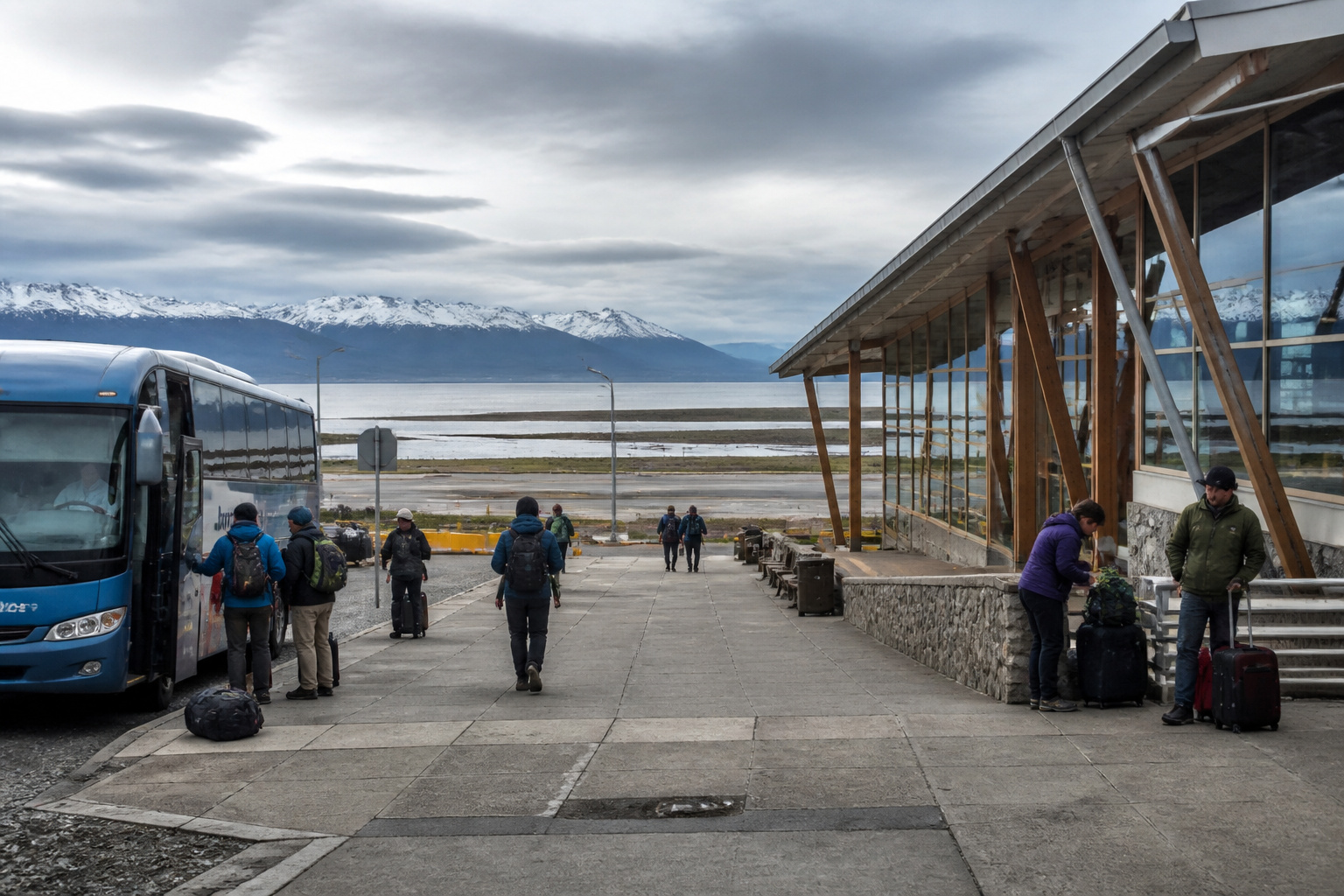 Puerto Natales · departure