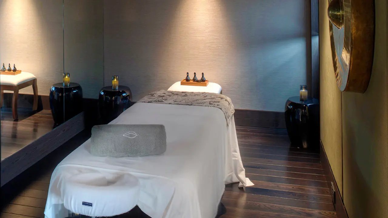 The spa treatment room