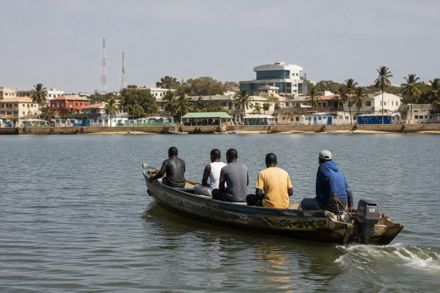 Departure: Banjul, or onward to Saly