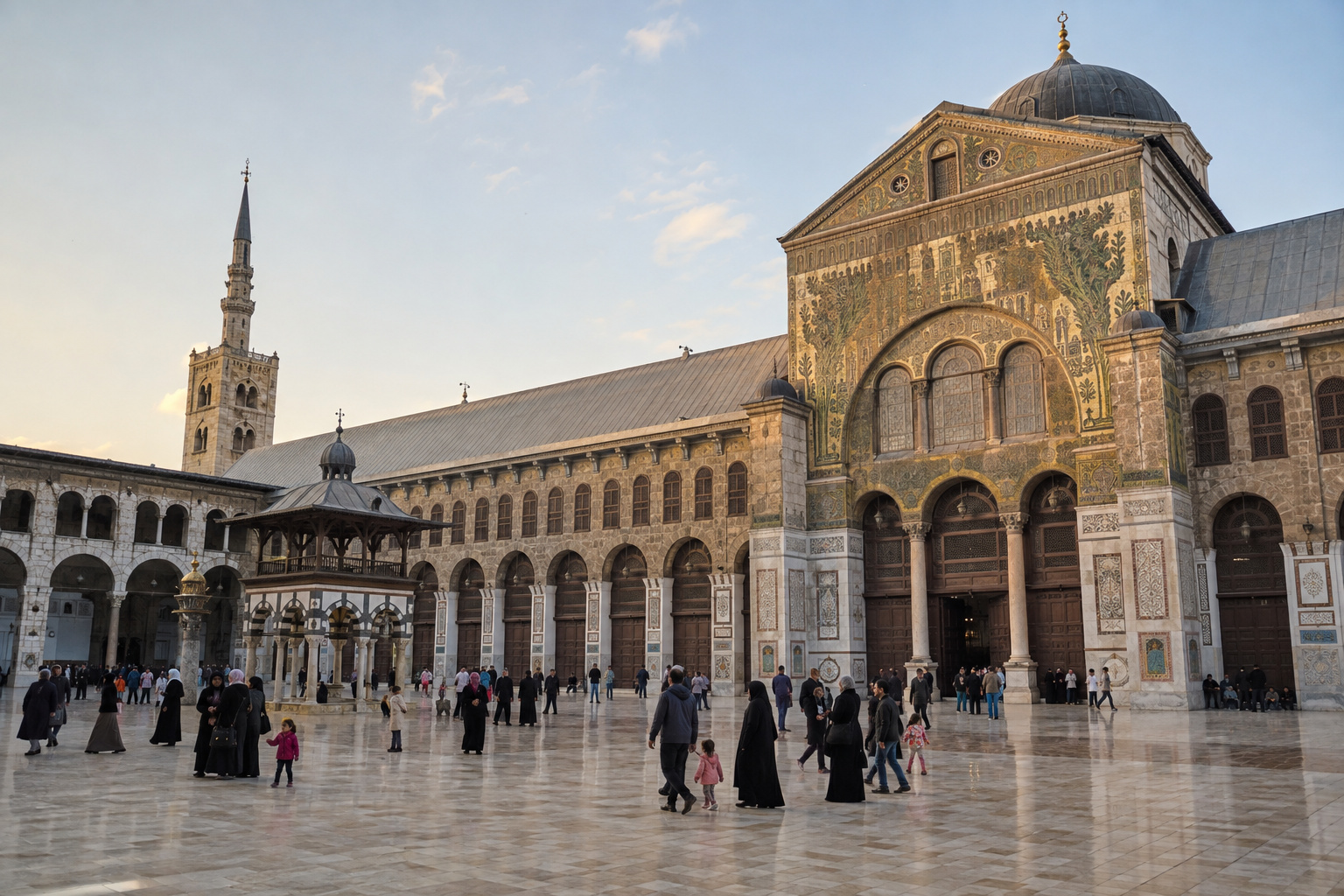 Arrival → Old Damascus