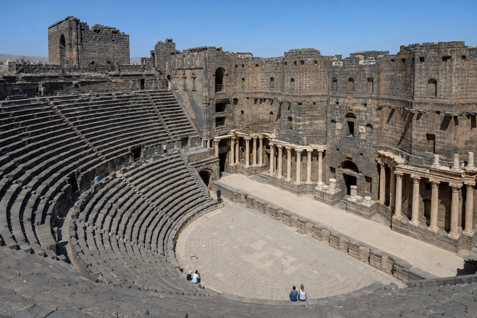 Bosra: the Roman Theatre