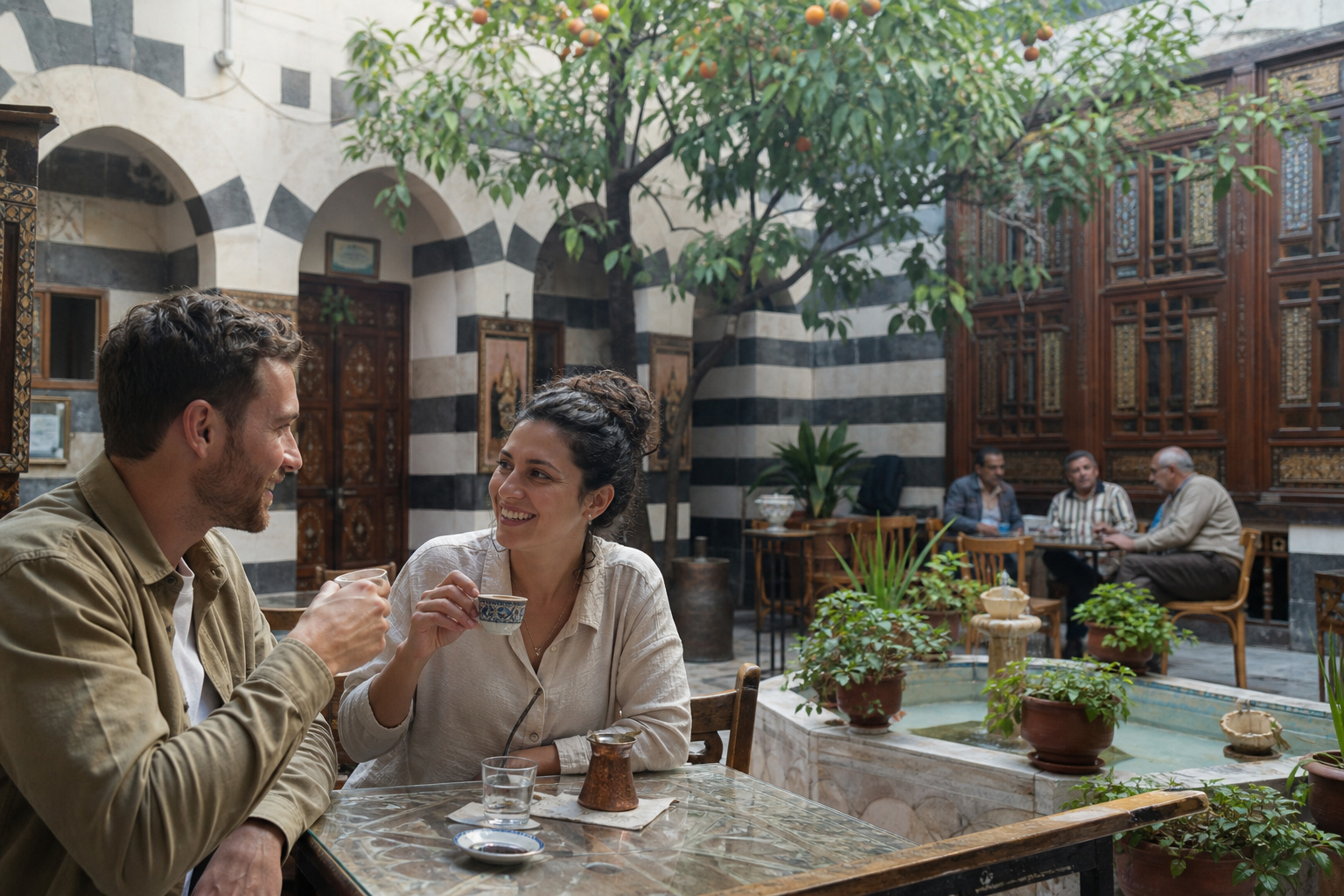 Damascus at Leisure → Departure