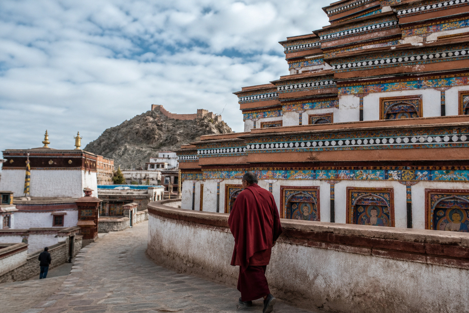 Gyantse's Kumbum → Shigatse