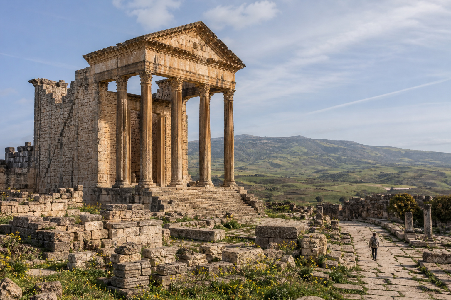 Dougga · Kairouan