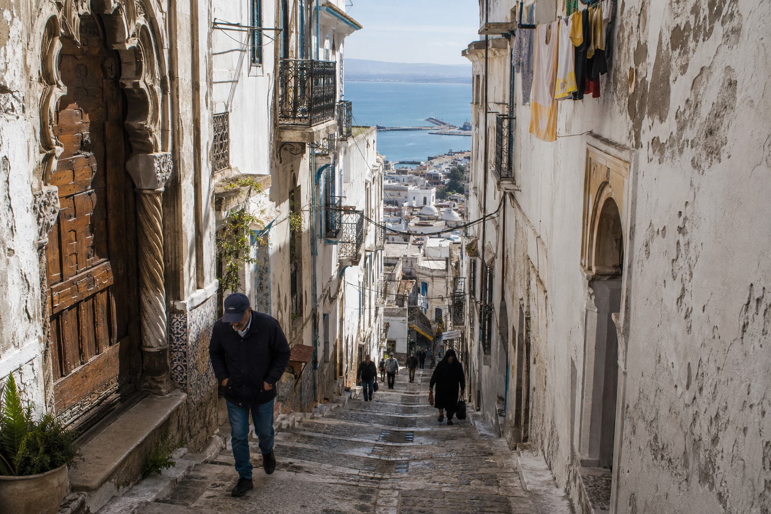 Algiers · the Casbah
