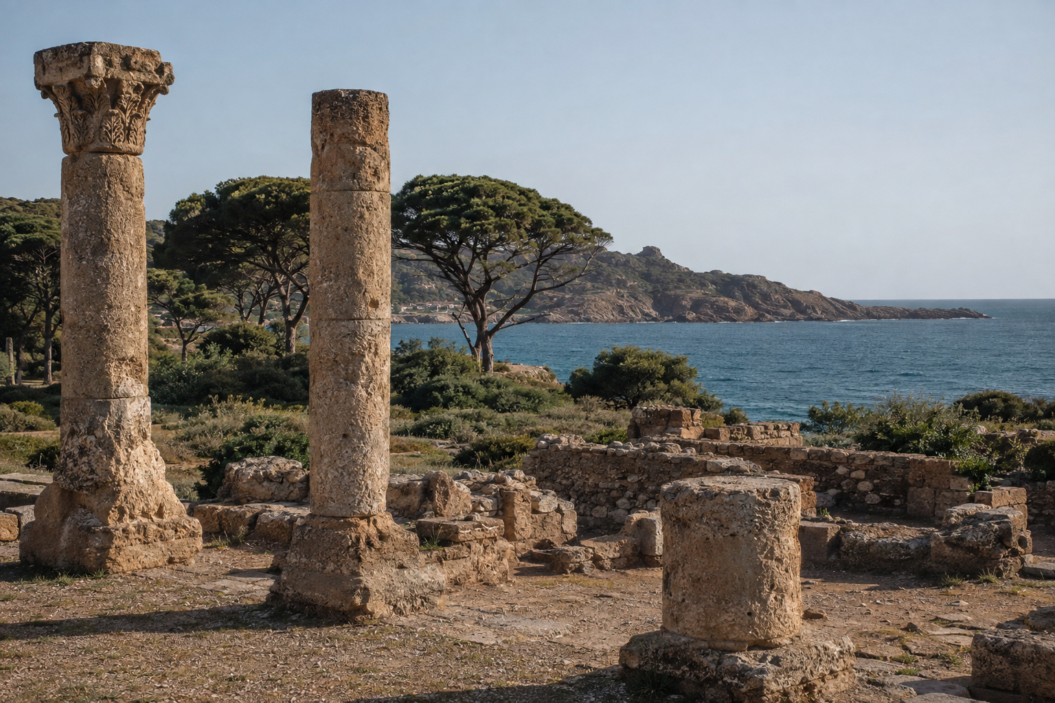 Tipaza · coast west of Algiers
