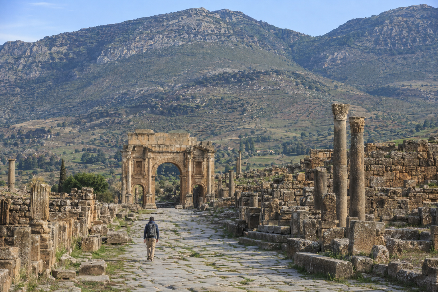 Drive to Constantine · Djemila