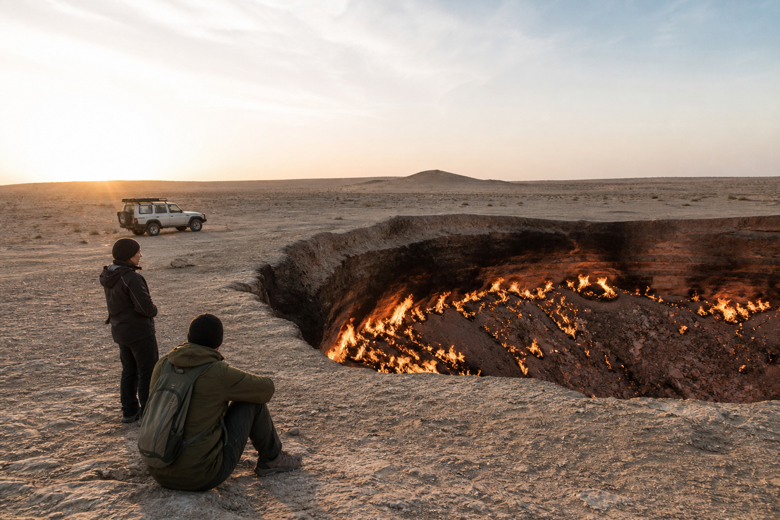 Mary (Abiverd Ruins) Darvaza Gas Crater