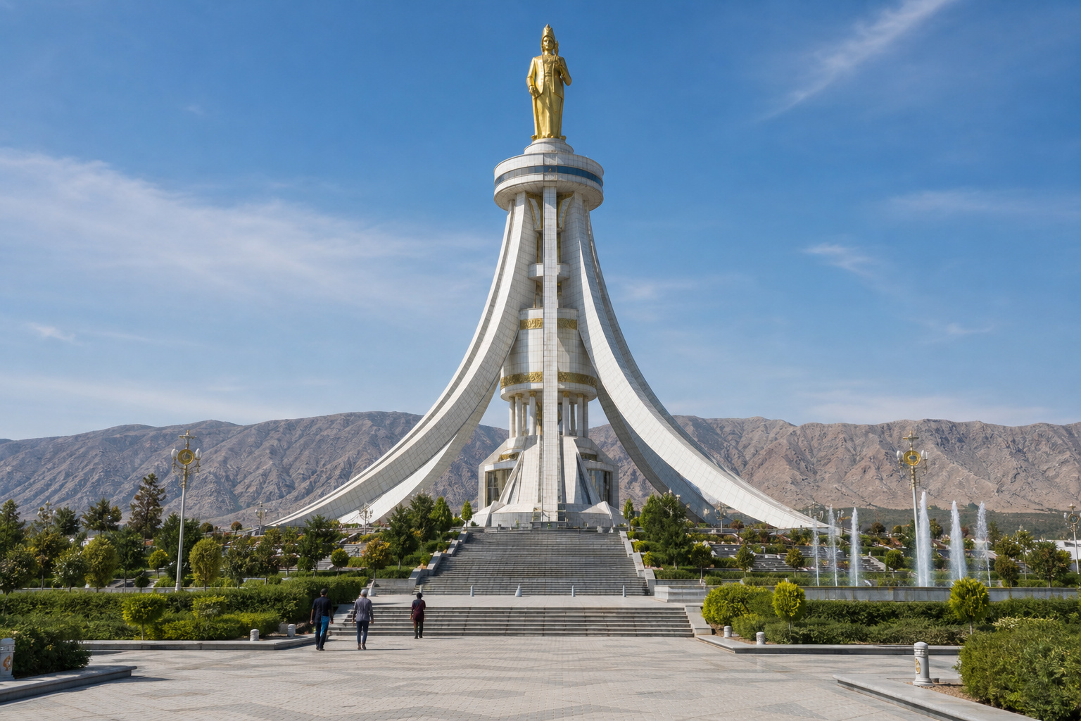Ashgabat: the White-Marble City