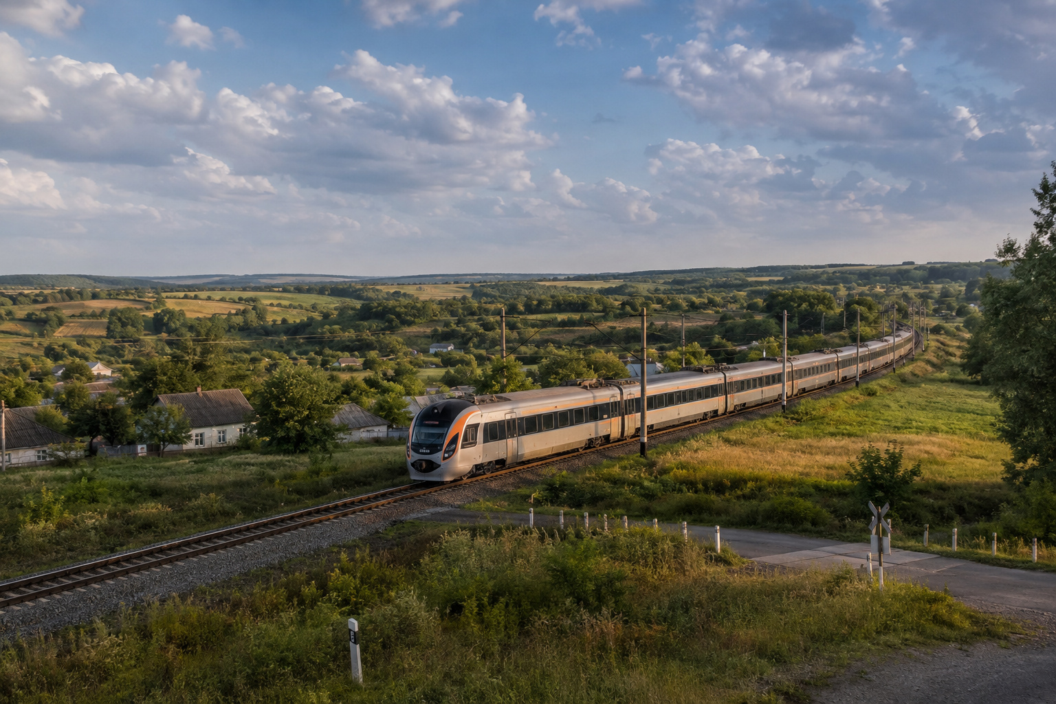 Lviv → Kyiv · the iron road east