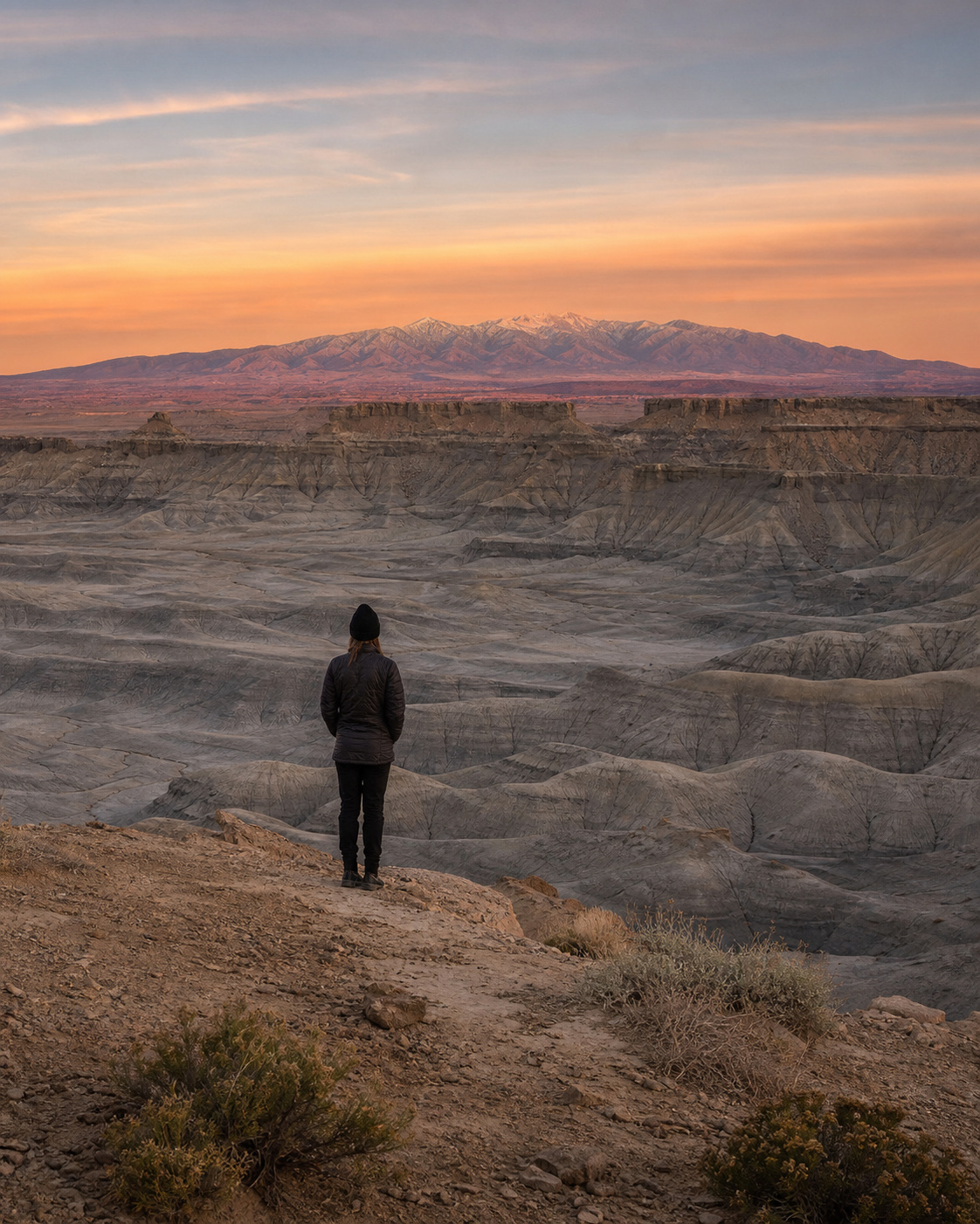 Utah Moonscape Overlook