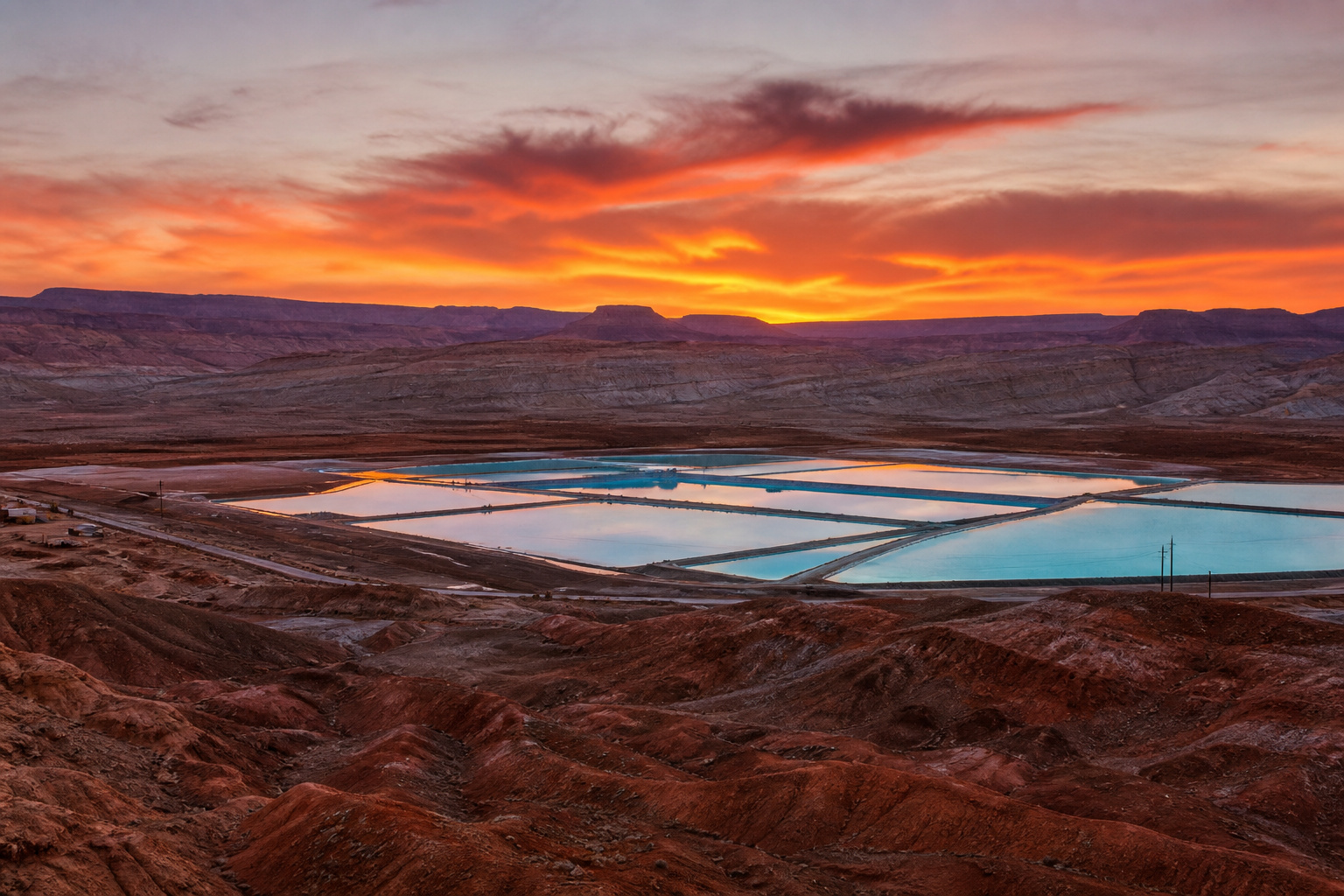 Utah Potash Ponds