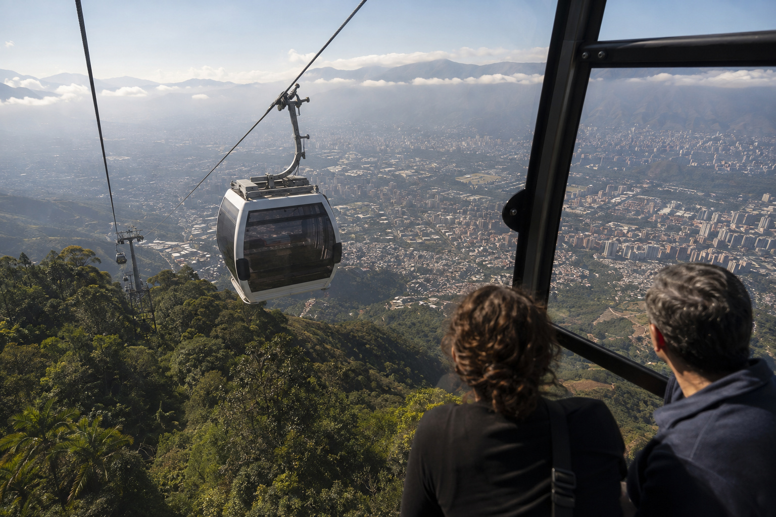 Caracas · the Ávila cable car · El Hatillo