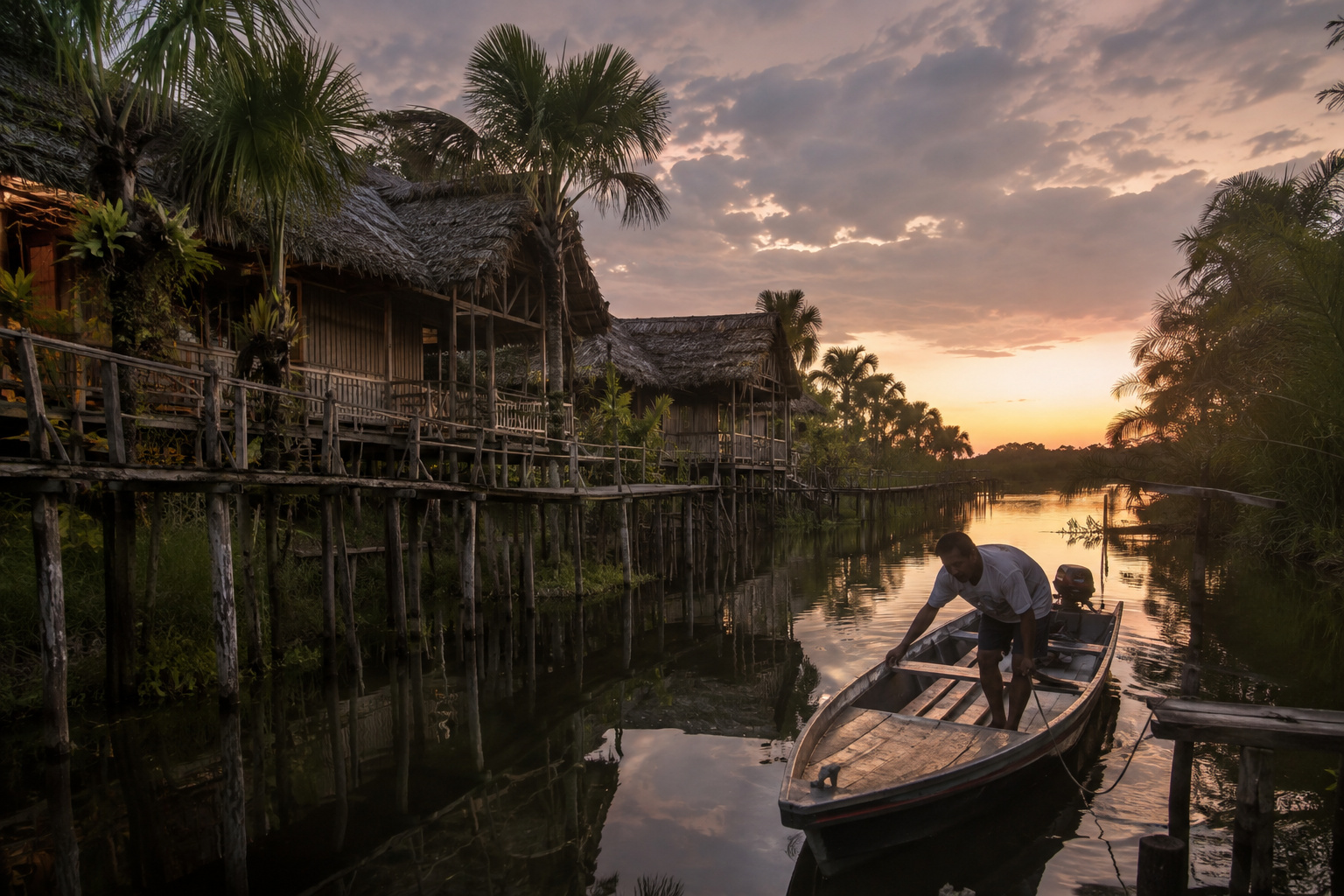 Fly to the Orinoco Delta