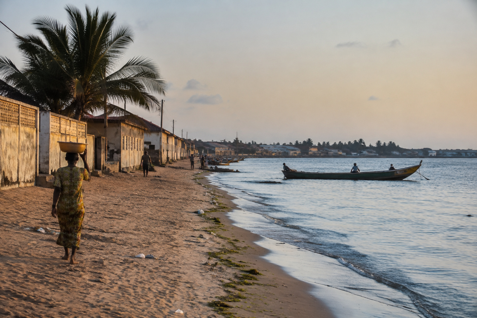 The shore at Cotonou